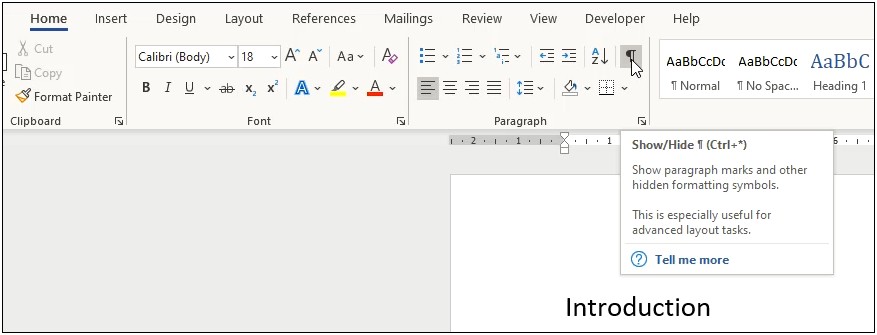 Ms Word Remove Image From Template