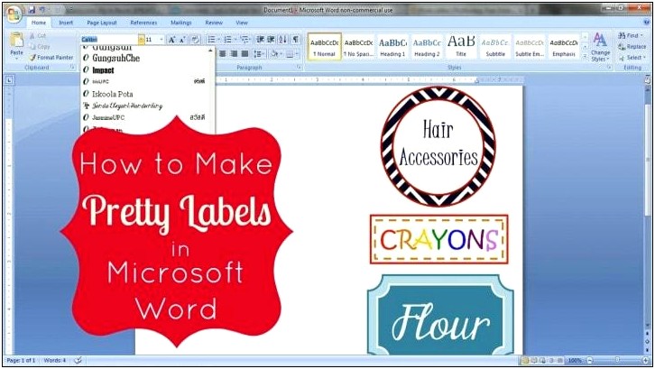 Ms Word Templates Free Christmas Stickers