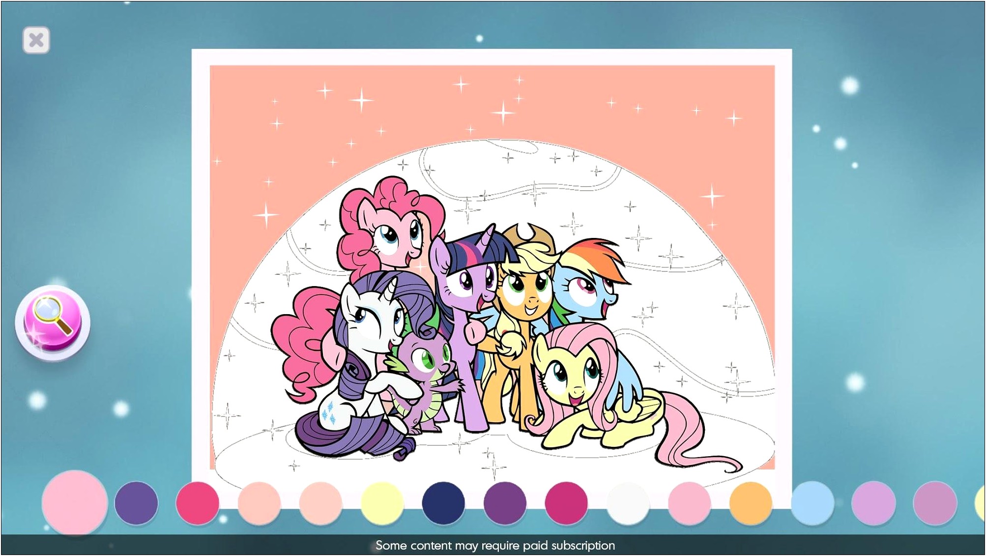 My Little Pony Invitation Card Template