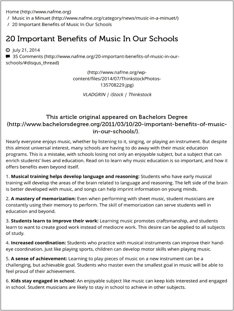 Nafme.org My Music Class Lesson Plan Template