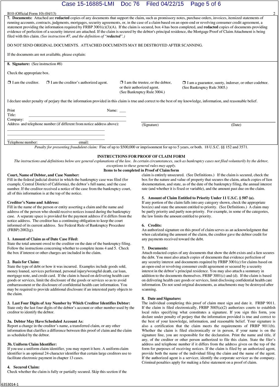 Ndfl Bk Chp 13 Plan Template