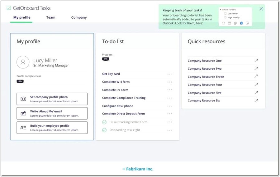 New Hire Onboarding Template Ms Word