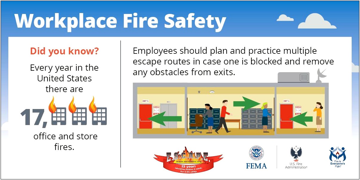 New Jersey Fire Safety Plan Template