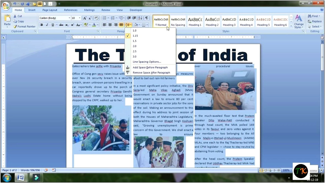 Newspaper Template For Microsoft Word 2003