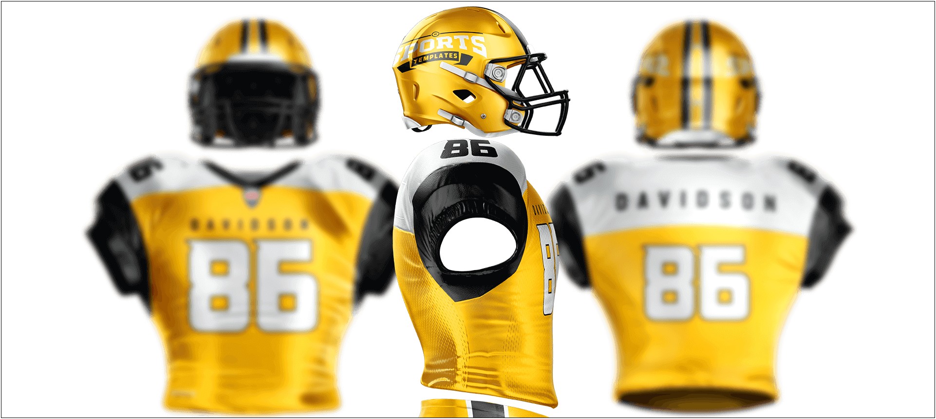 Nfl Uniform Design Template Free Download