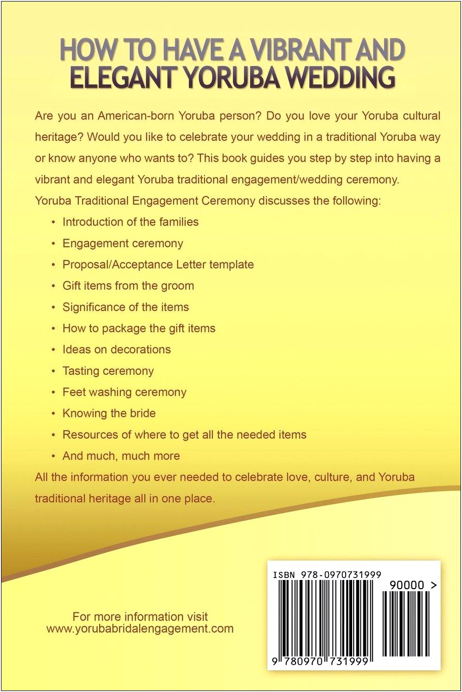 Nigerian Traditional Wedding Proposal Letter Template