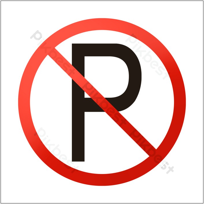 No Parking Flyer In Word Template