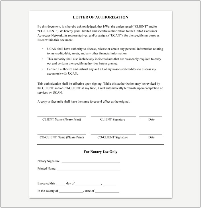 Notarized Experience Letter Template To Print Off