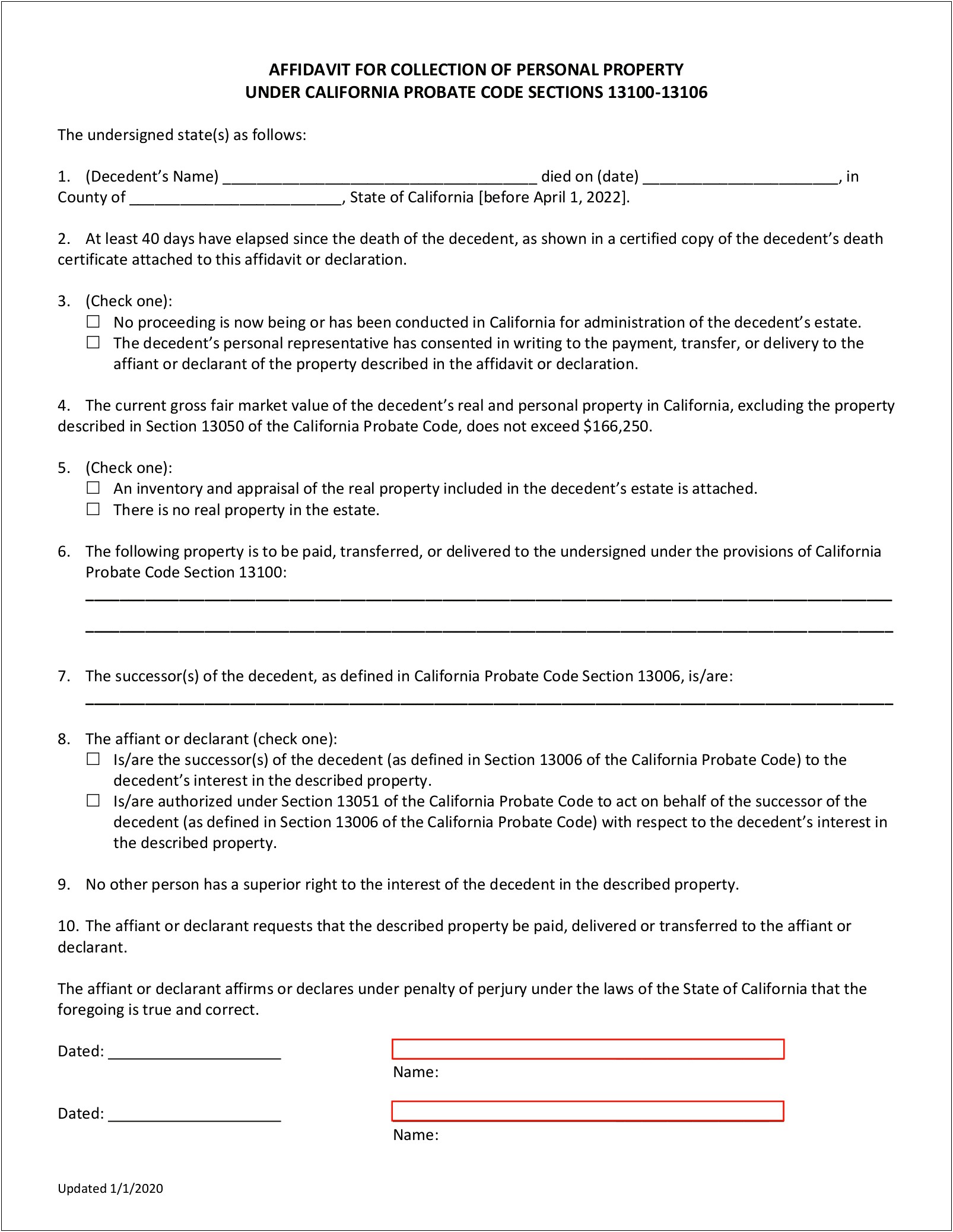 Notification Of Death Letter Template No Estate