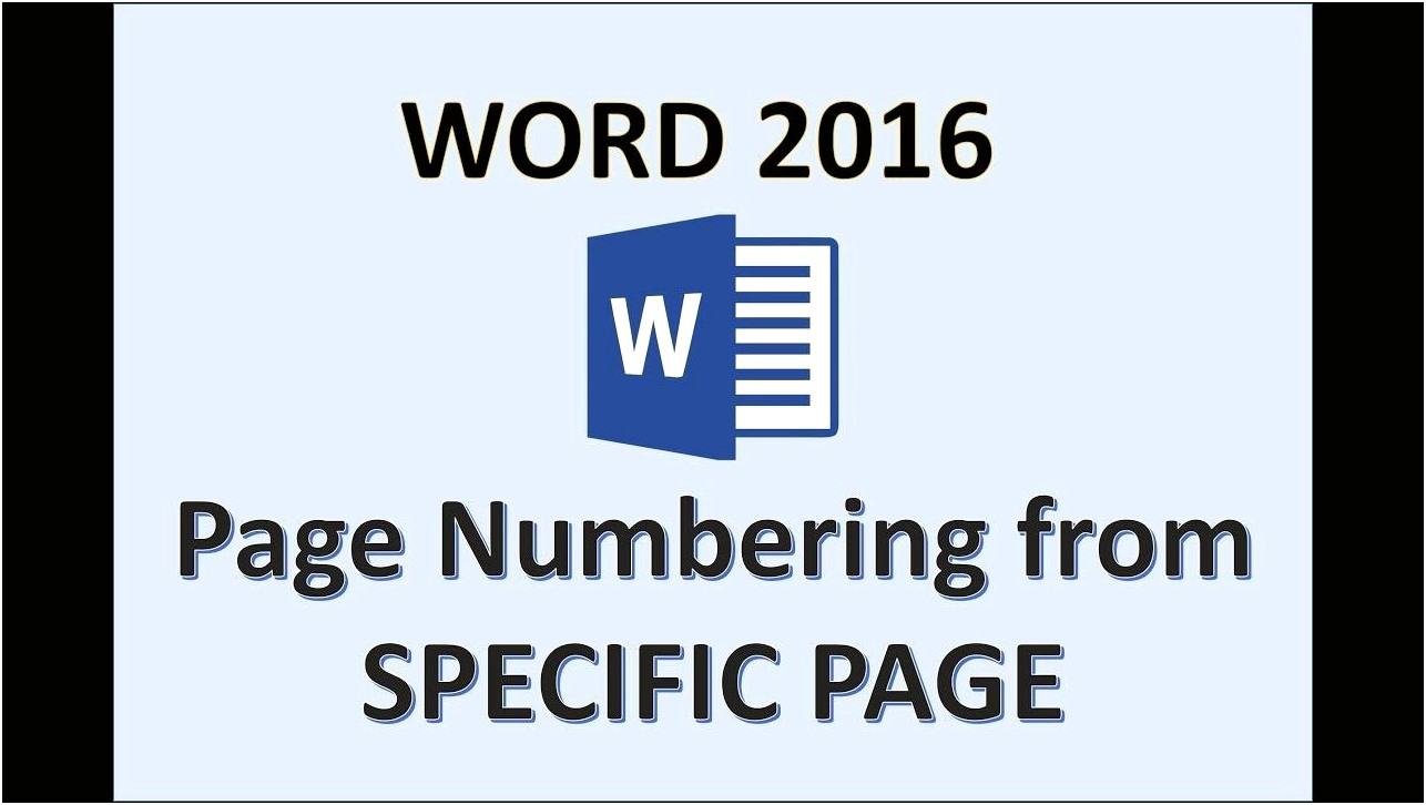 Number Heading Template In Word 2016