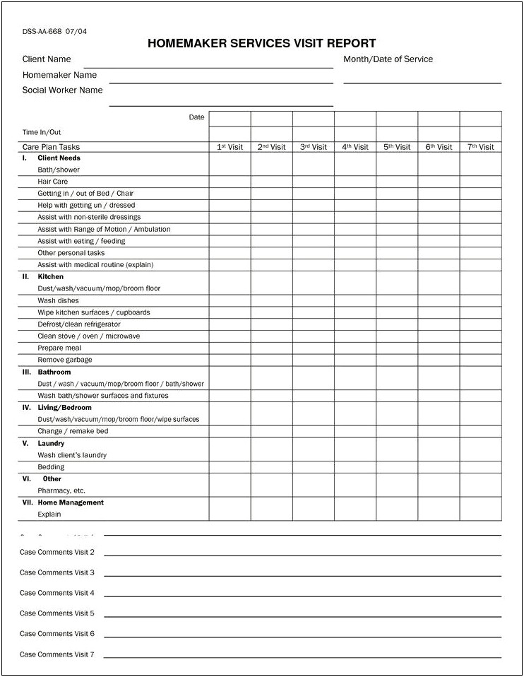 Nursing Staffing Plan Template For Case Management