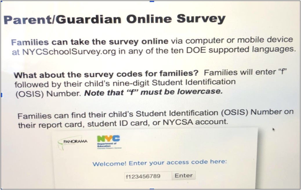 Nyc Department Of Education Student Report Card Template