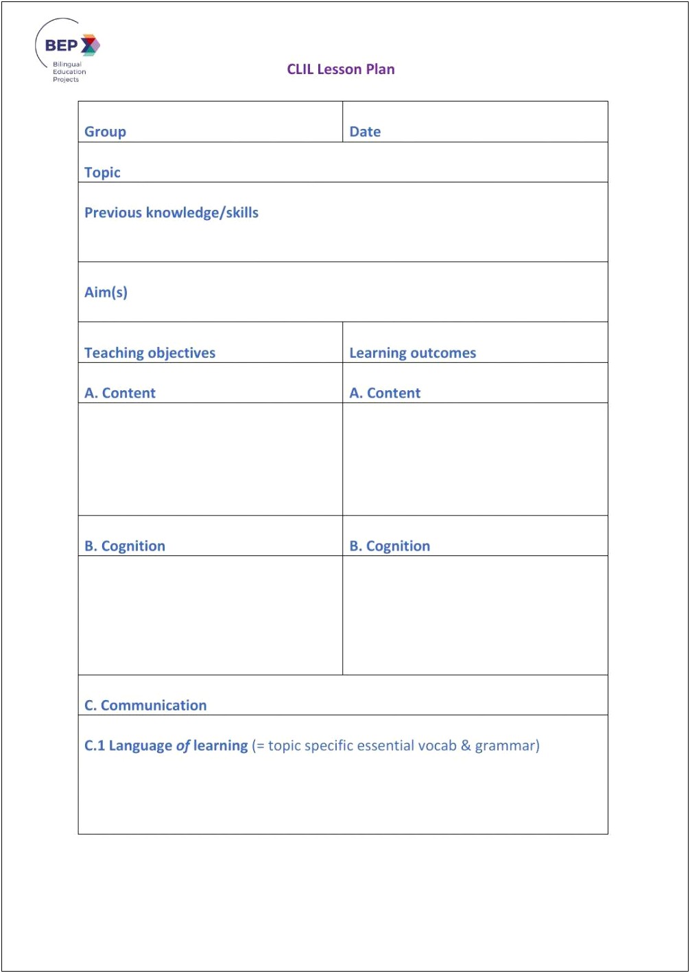 Nys Lesson Plan Template With Standards