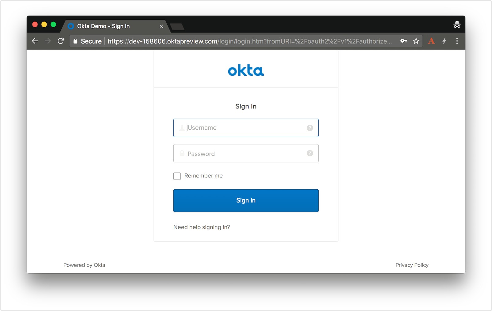 Oauth Login And Registration Template Download