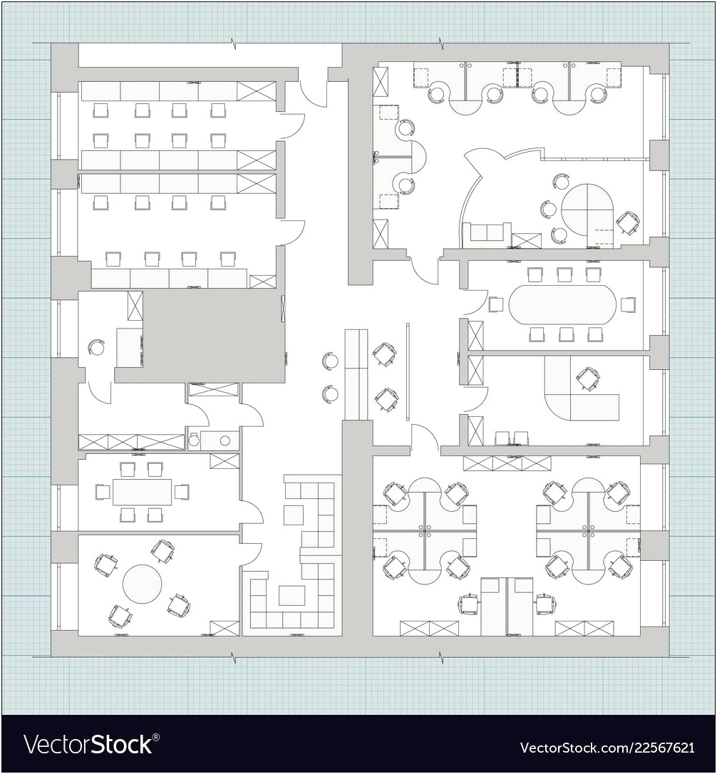 Office Furniture Templates For Floor Plans