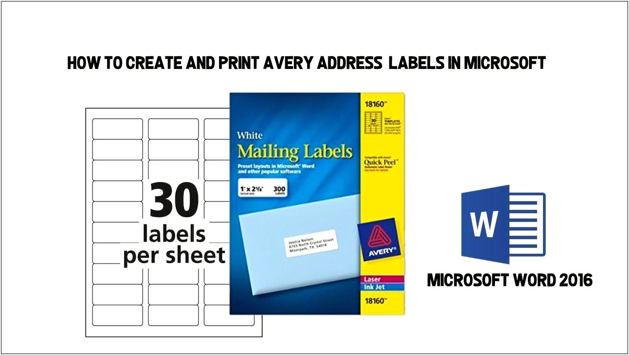 Office Max Address Label Template Word