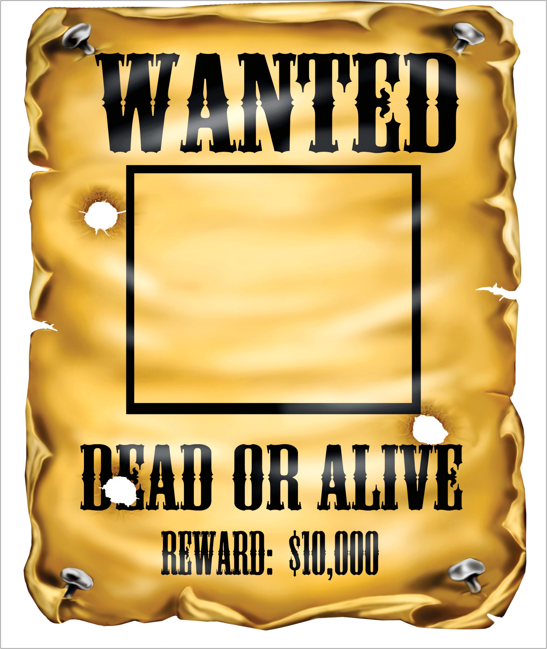 Old West Style Wanted Poster Template Microsoft Word