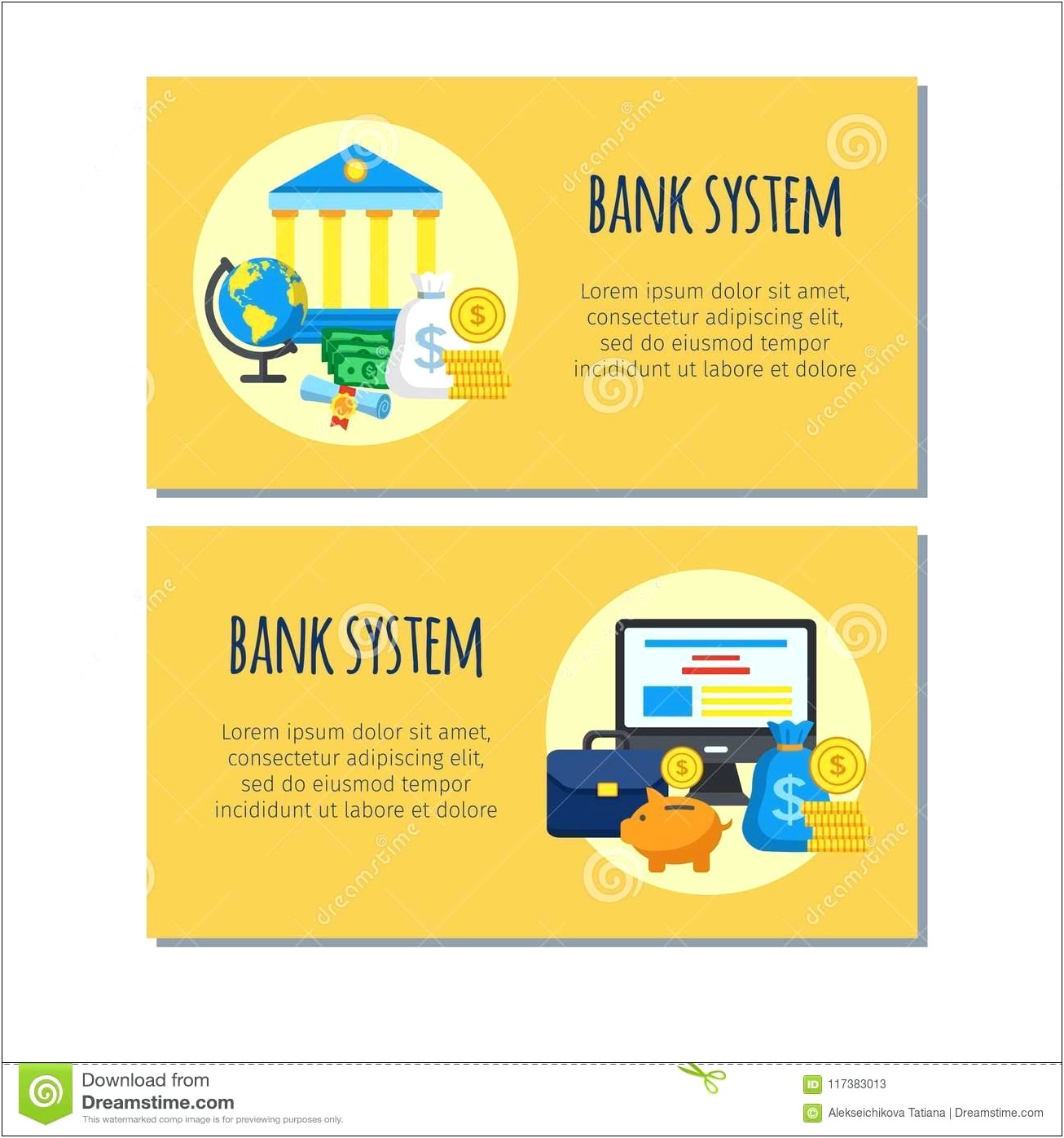 Online Banking System Template Free Download