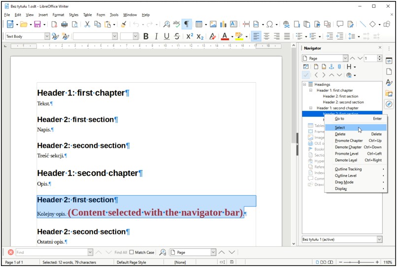 Opening Word Templates In Libre Office
