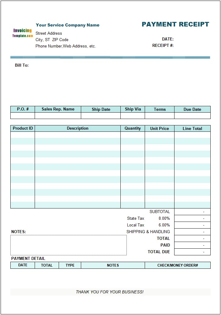 Orange And Rockland Bill Template For Microsoft Word