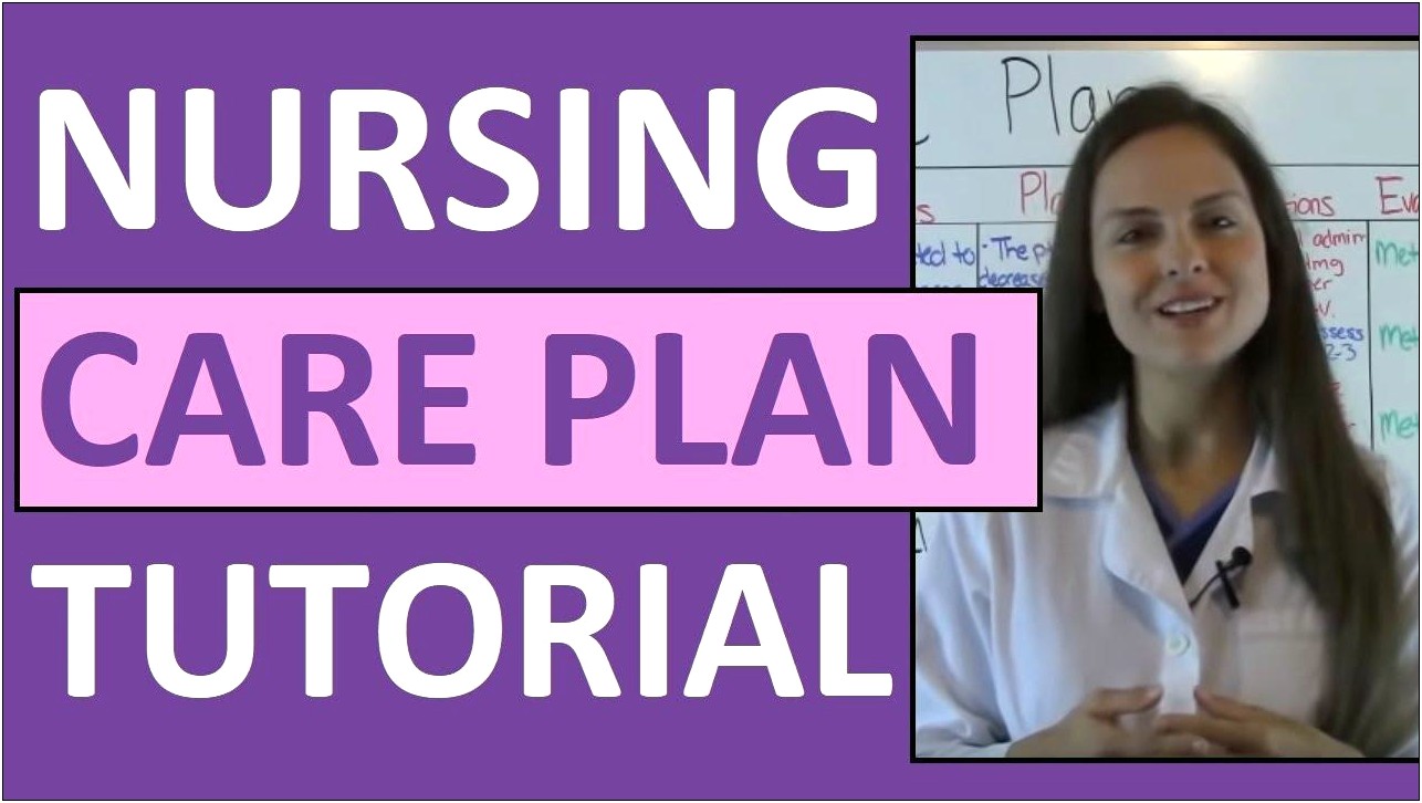 Orem Nursing Care Plan Blank Template