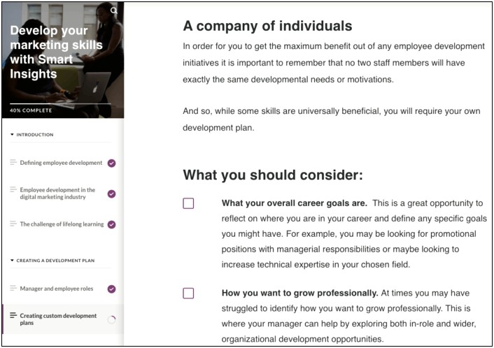 Organisational Training And Development Plan Template