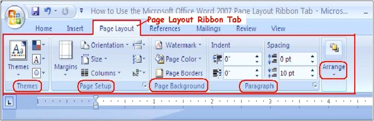 Page Border Templates For Microsoft Word 2007