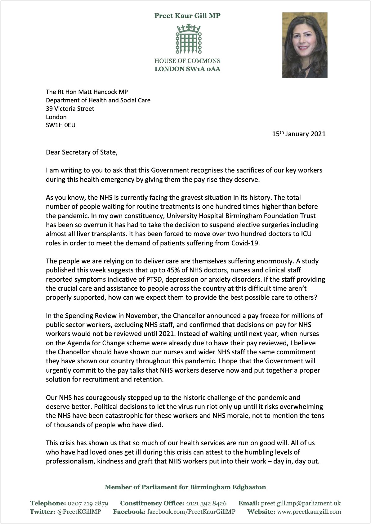 Pay Rise Letter To Employee Template Uk