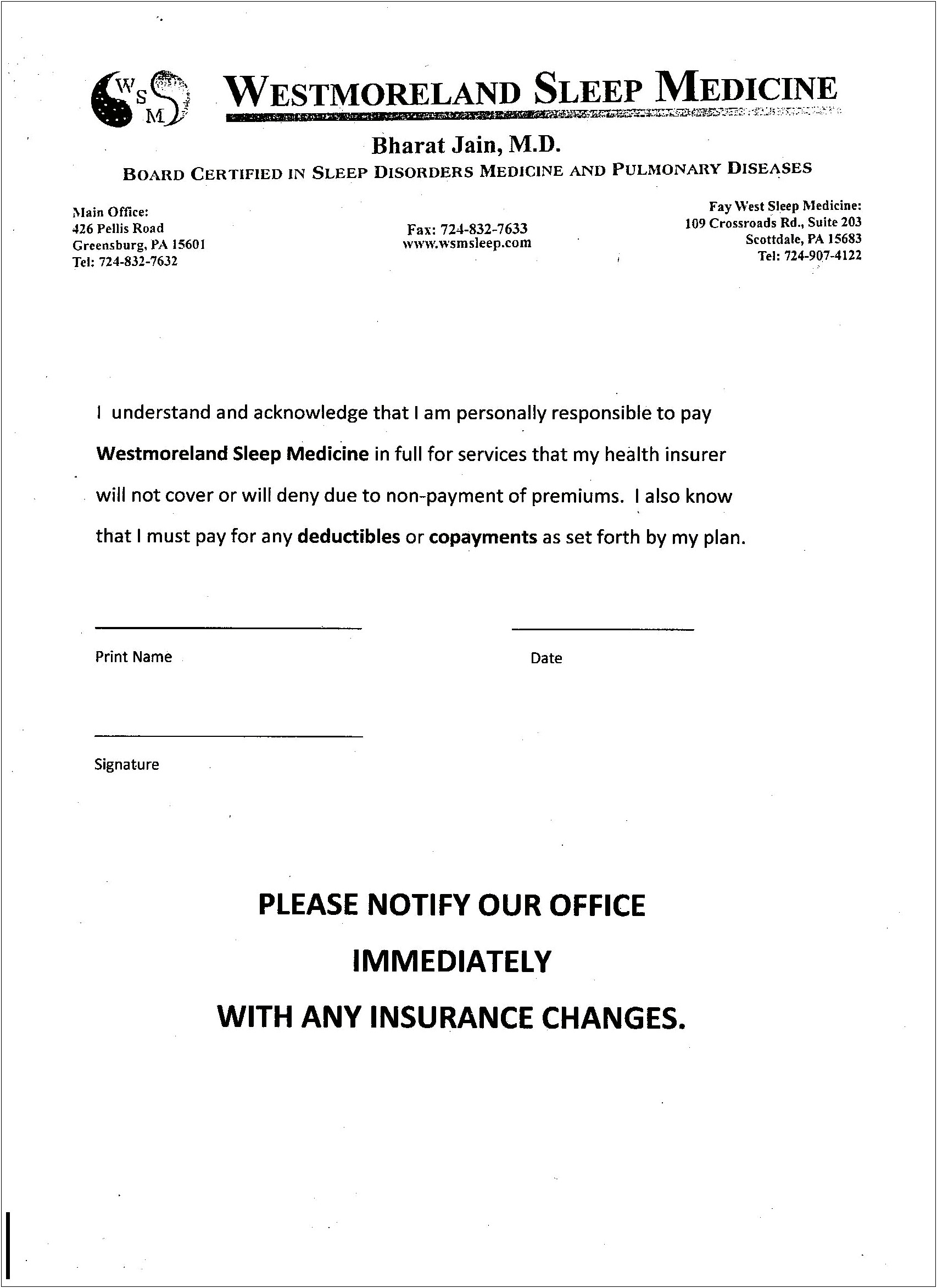 Payment Plan Form Template For Medical Services