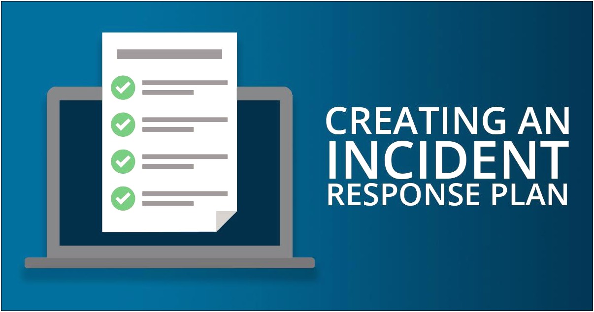 Pci Security Incident Response Plan Template