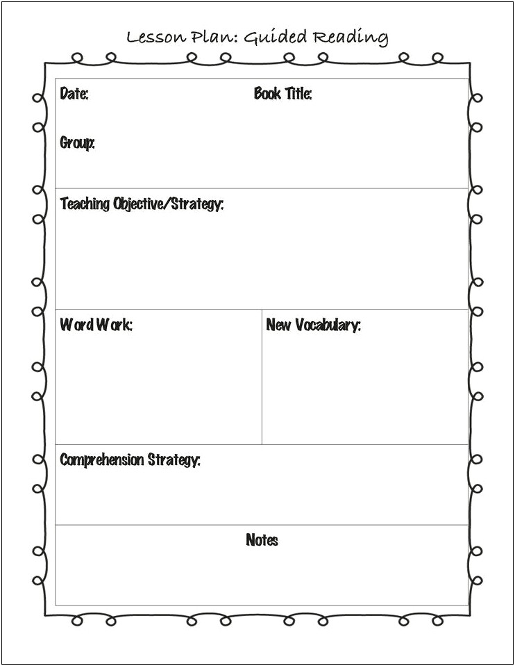 Pearson Reading Street Lesson Plan Template