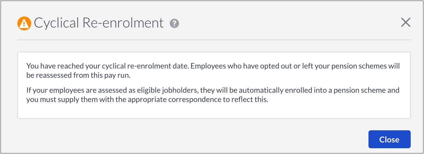 Pension Regulator Re Enrolment Letter Template