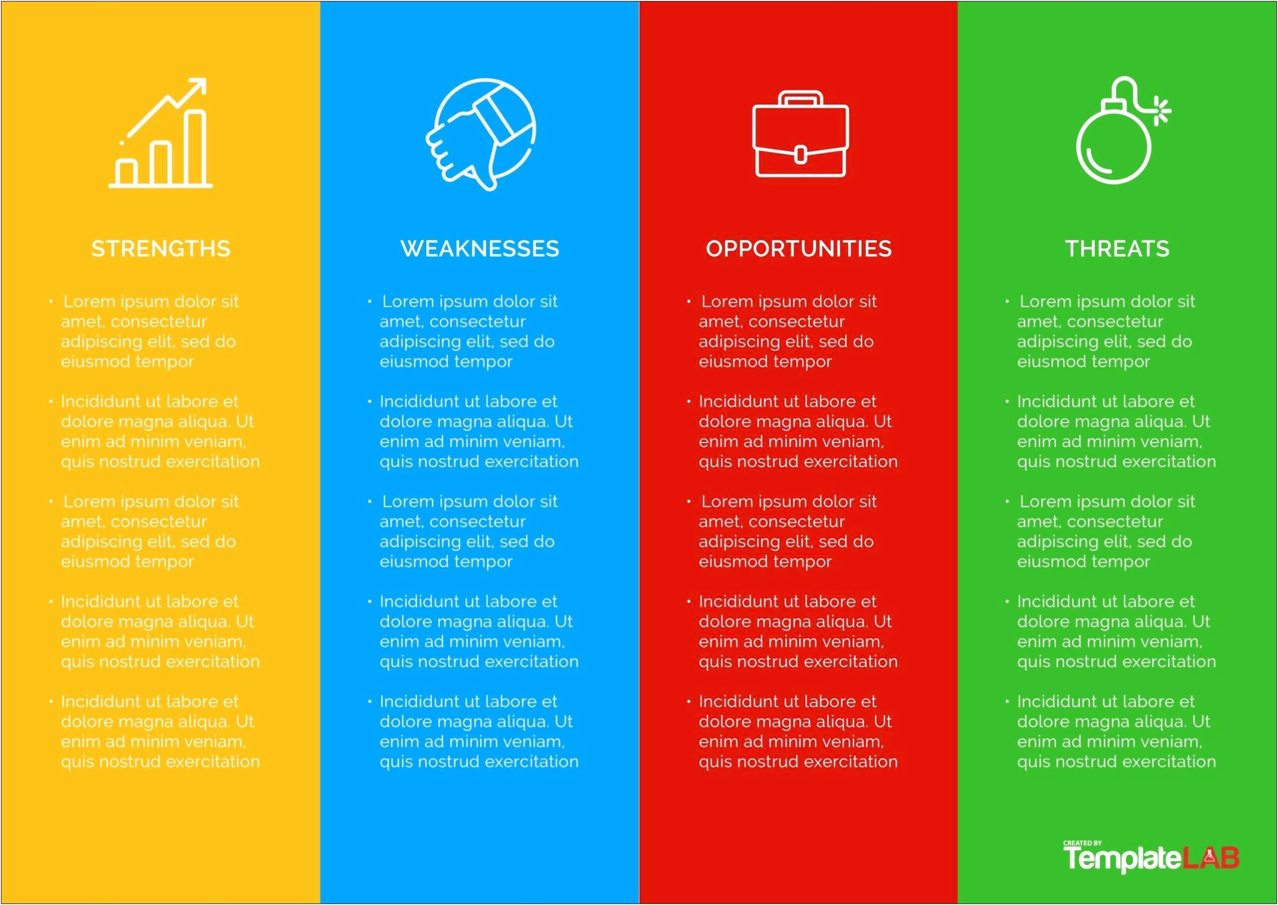 Personal Swot Analysis Template Word Online