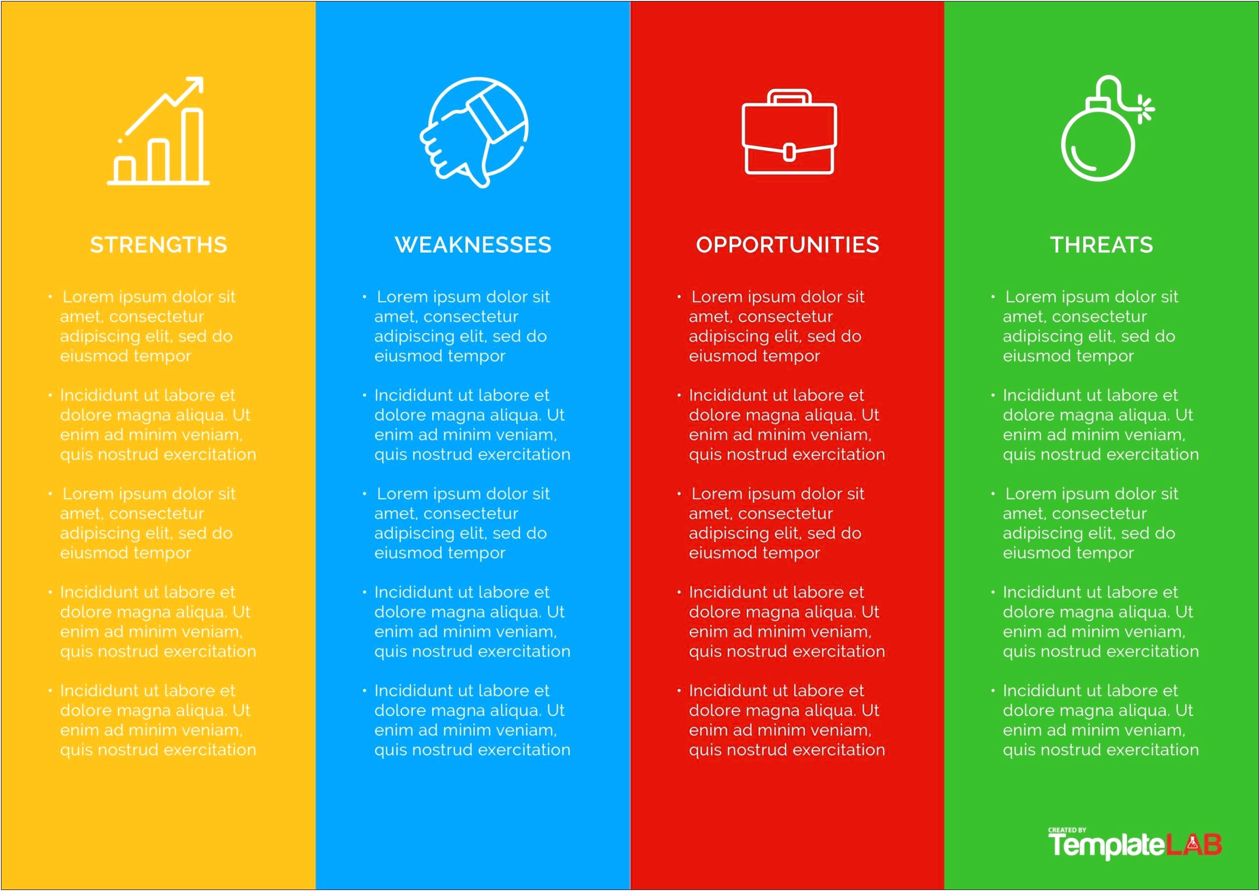 Personal Swot Analysis Template Word Online