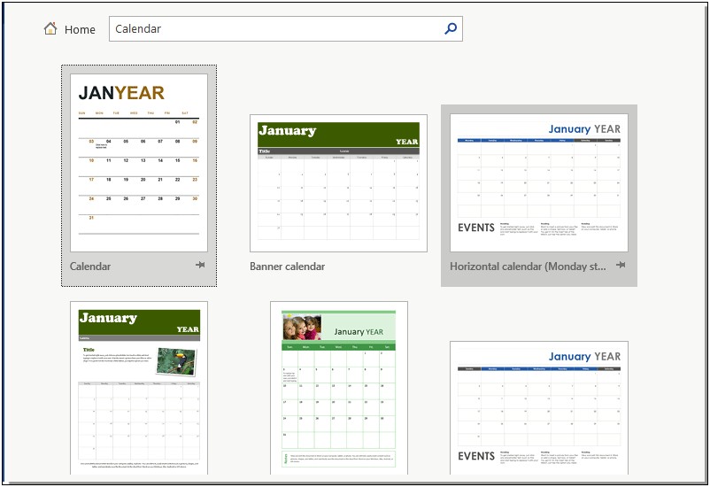 Photo Calendar Template 2010 Microsoft Word