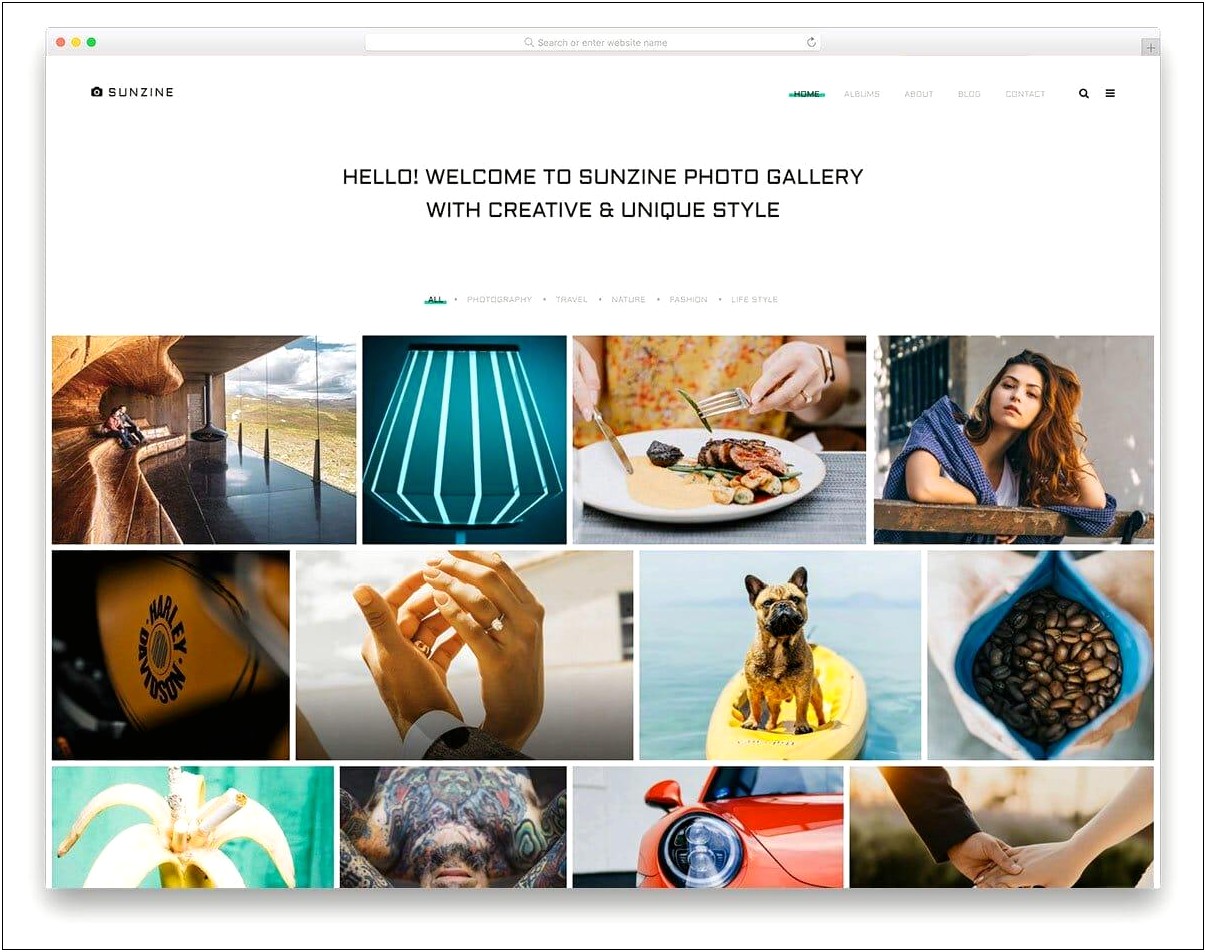 Photo Studio Web Templates Free Download