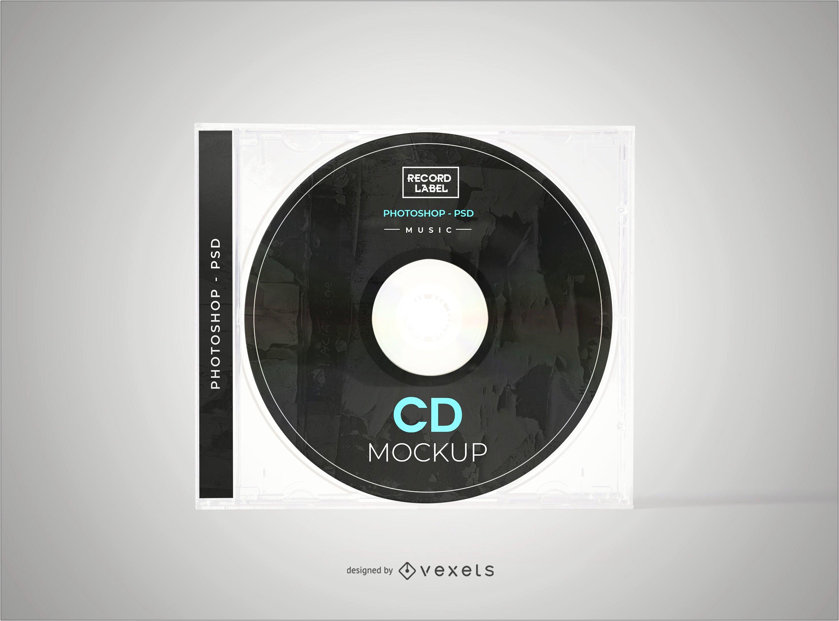 Photoshop Cd Label Template Psd Download