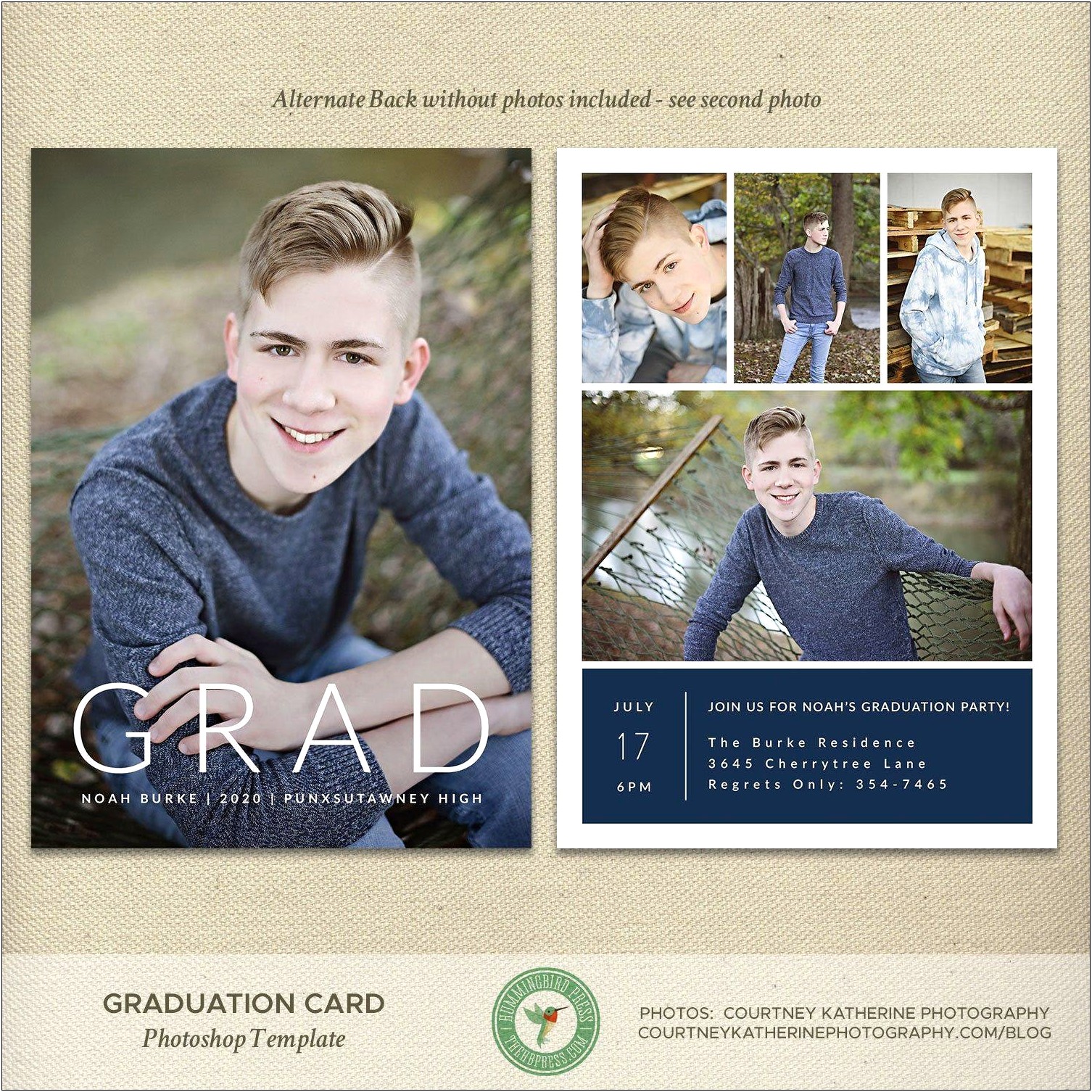 Photoshop Template Download For Senior Pictures