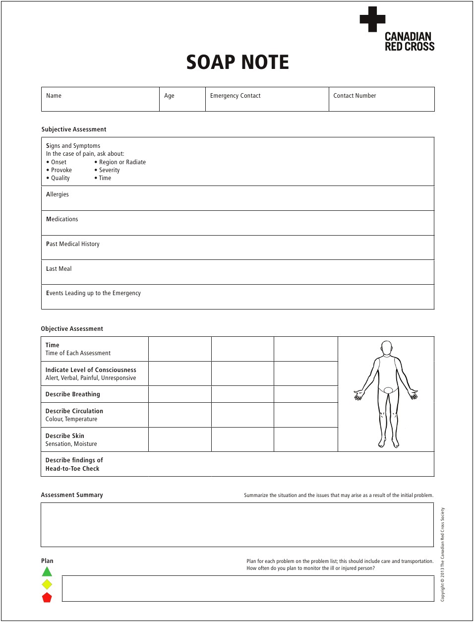 Physical Therapy Soap Note Template Word