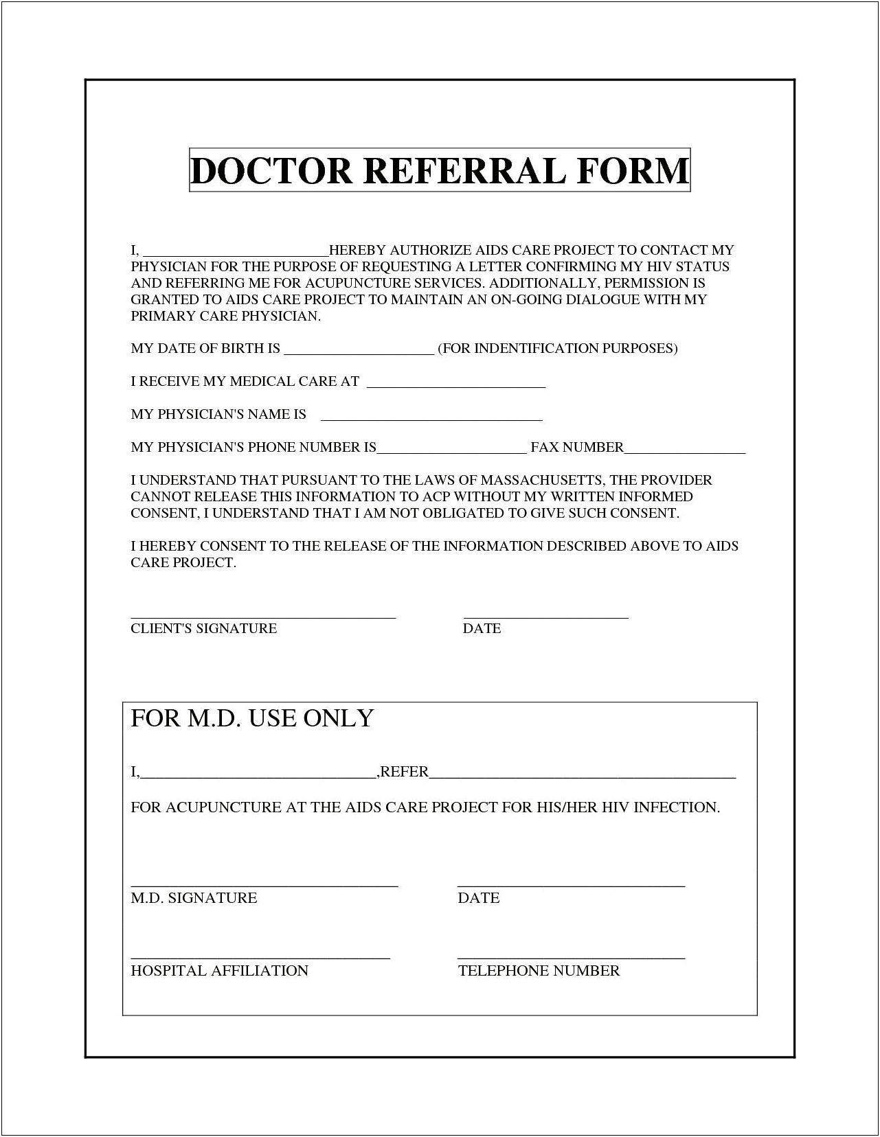 Physician To Physician Referral Letter Templates