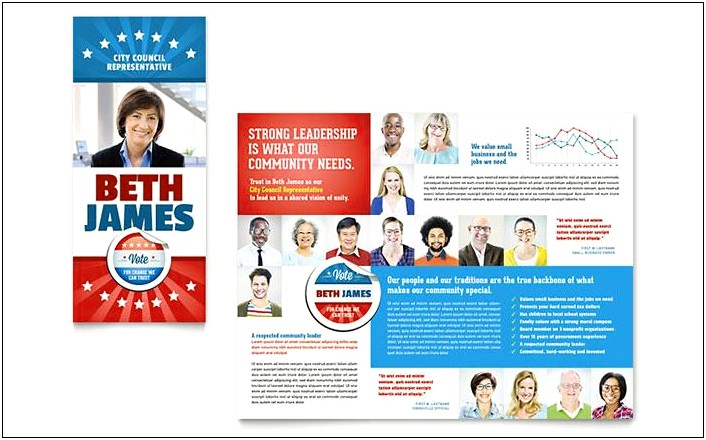 Political Campaign Ad Templates Microsoft Word