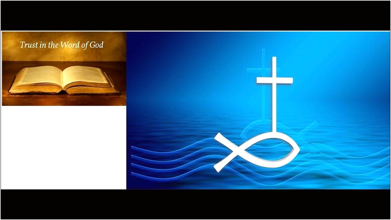 Powerpoint Template On A Word From God