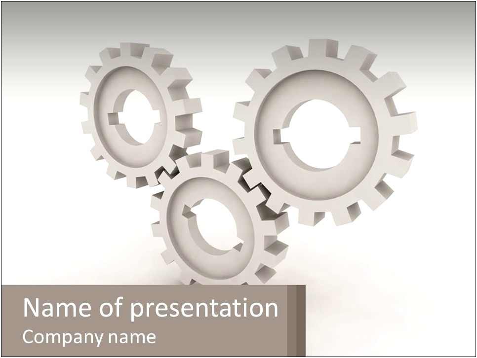 Ppt Templates For Mechanical Free Download