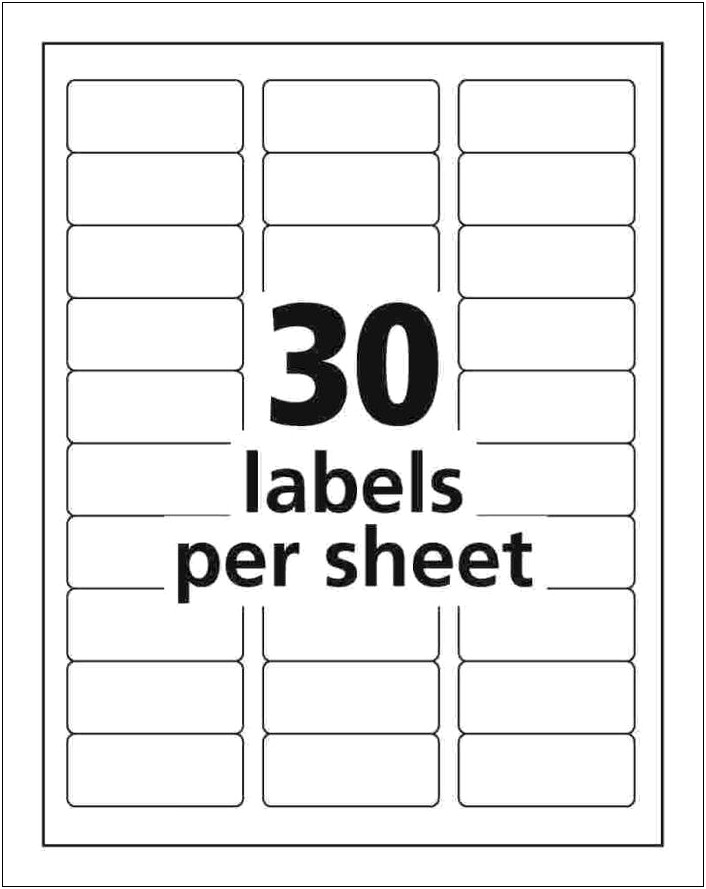 Print Avery Template 5436 Labels In Word 2010