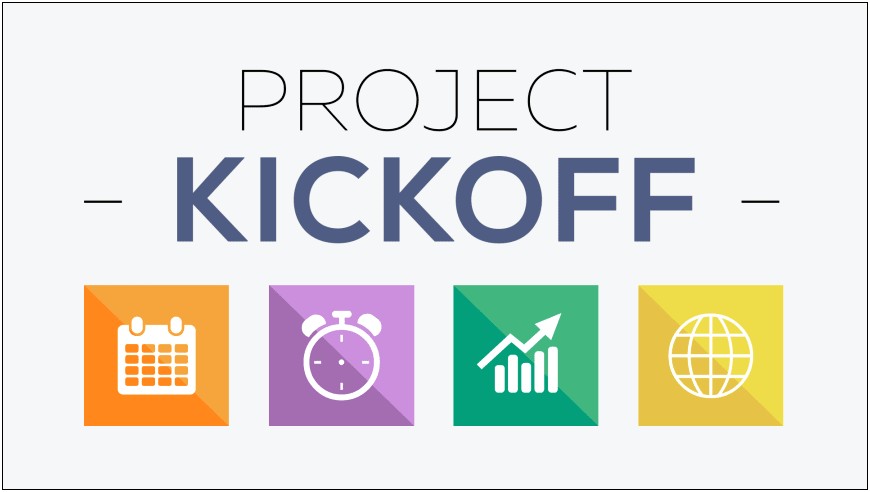 Project Kick Off Kick Off Planning Template