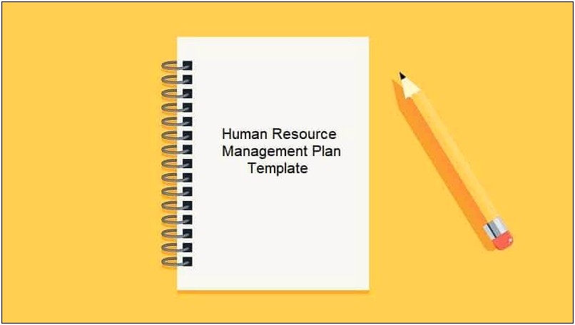 Project Management Human Resource Management Plan Template