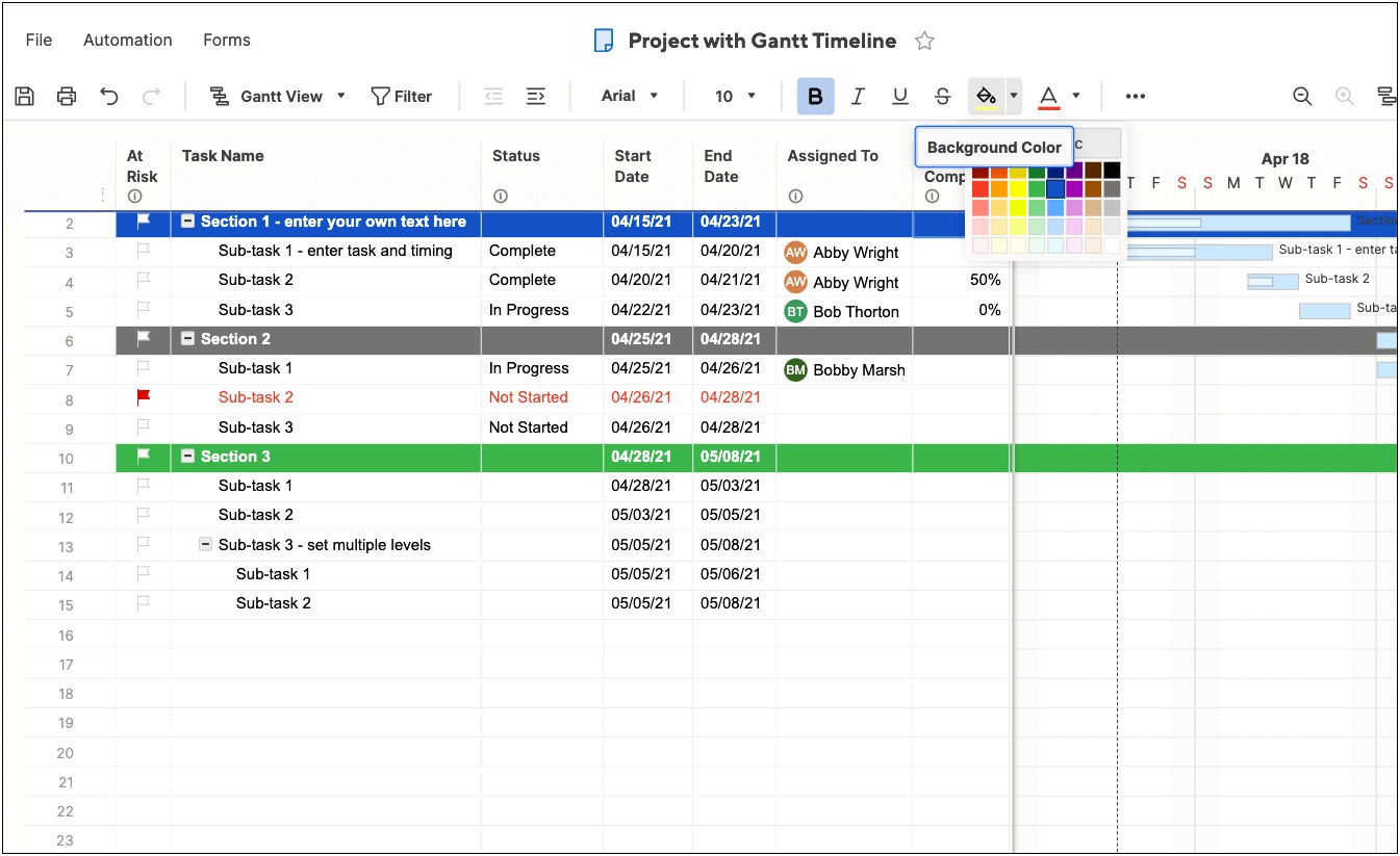 Project Plan Template Excel 2013 Xls