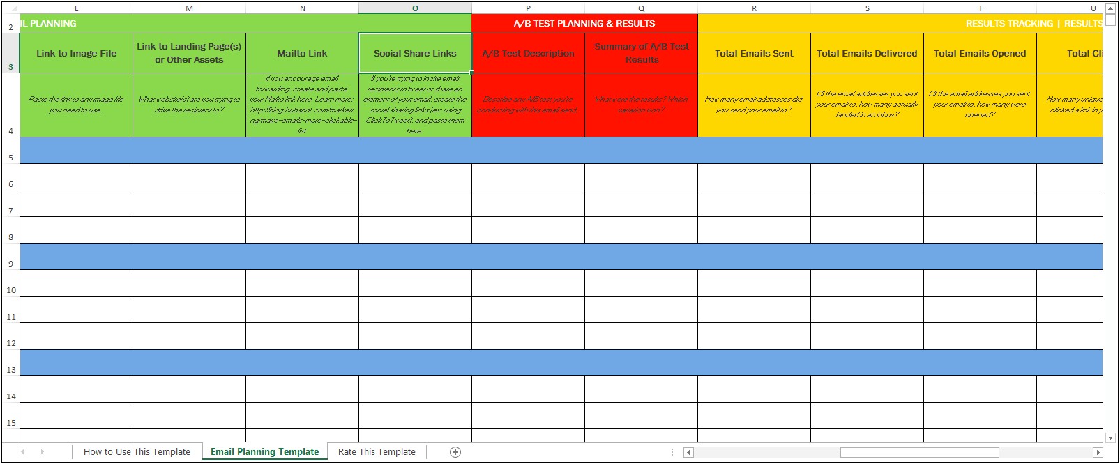 Project Plan Template For Marketing Campaign