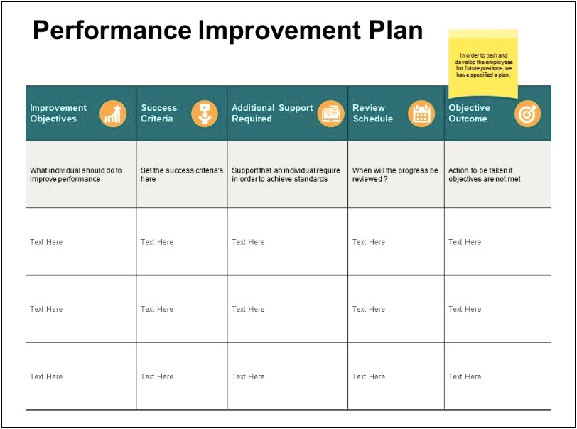 Project Plan With Corrective Action Plan Template