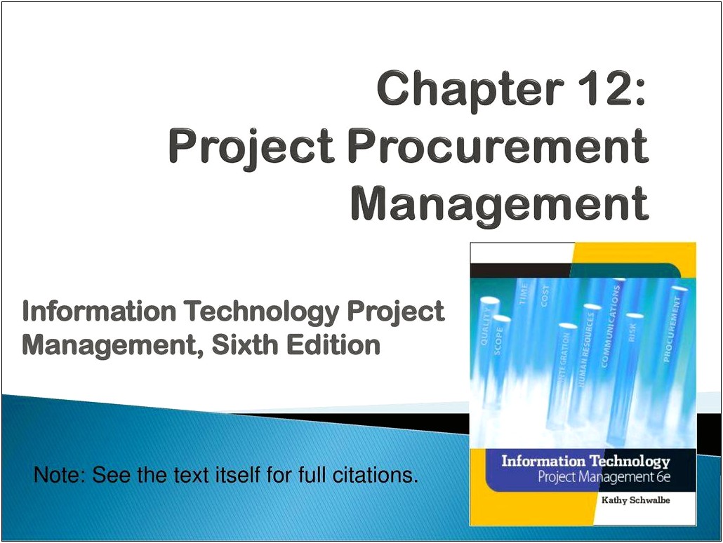 Project Procurement And Acquisition Plan Template